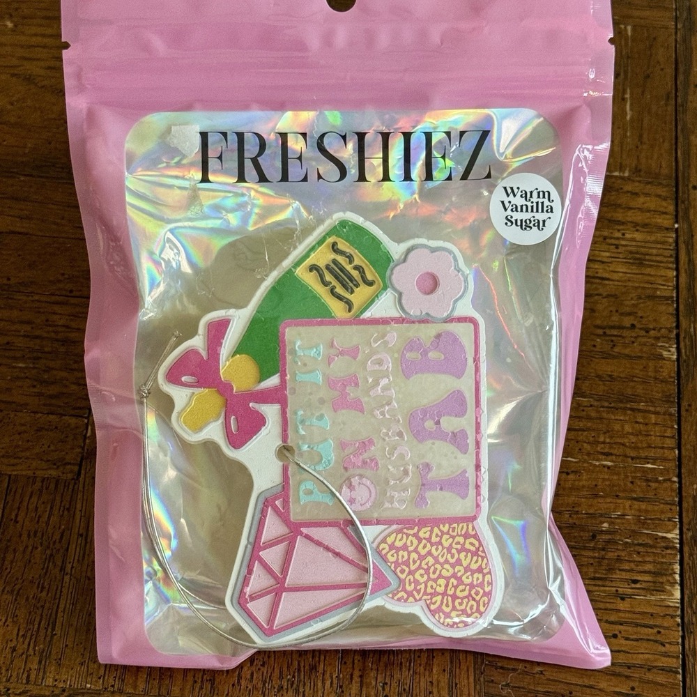 Simply Southern Freshiez Vanilla Sugar Air Freshener Put It On My Husbands Tab